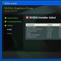 Варианты решения проблем при установке драйвера nVidia Почему происходит сбой установке драйвера